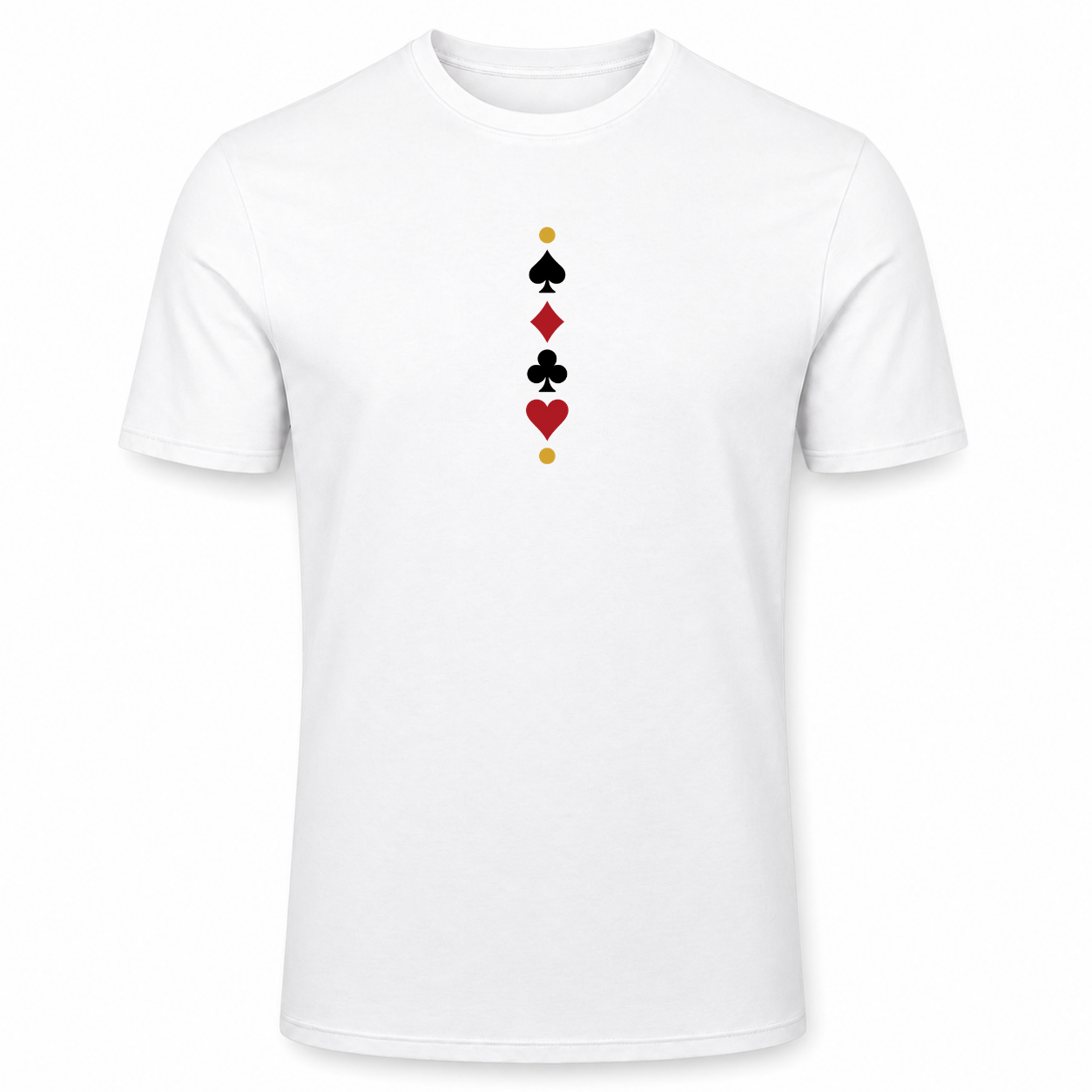 WHITE TEE SUIT STACK