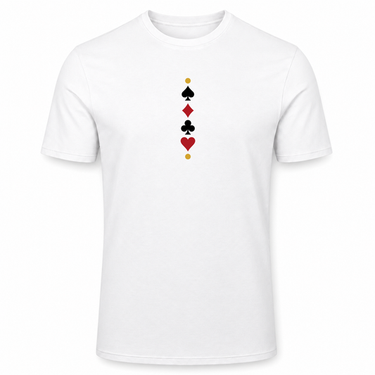 WHITE TEE SUIT STACK