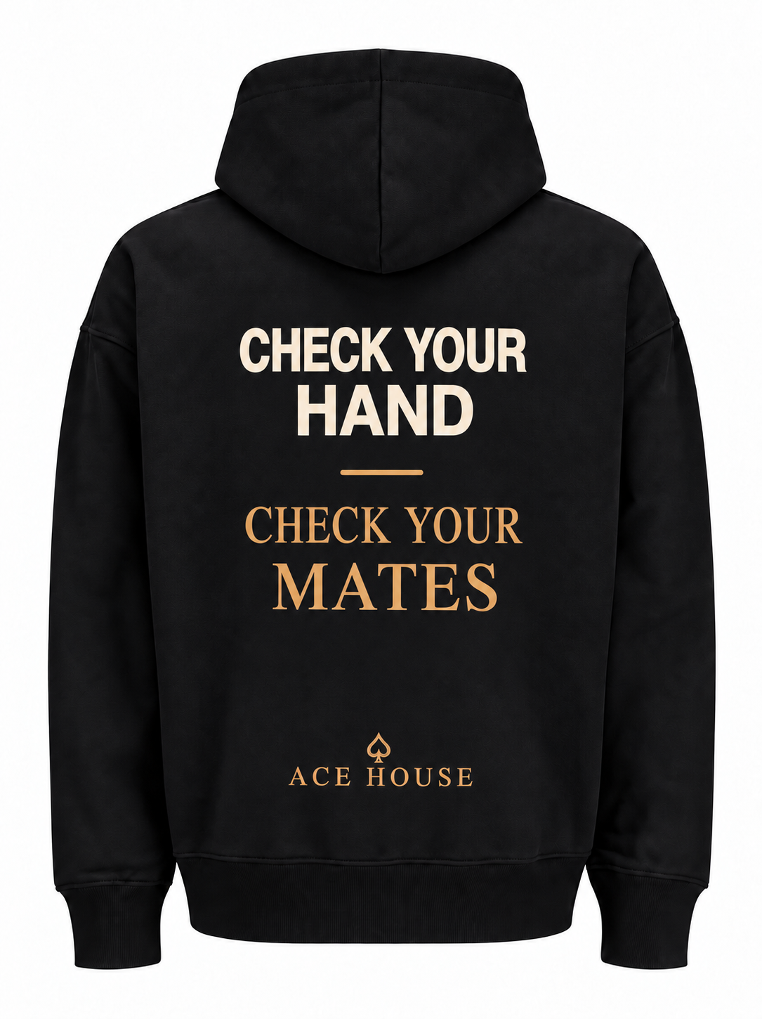 Check Your Hand. Check Your Mates. Hoodie