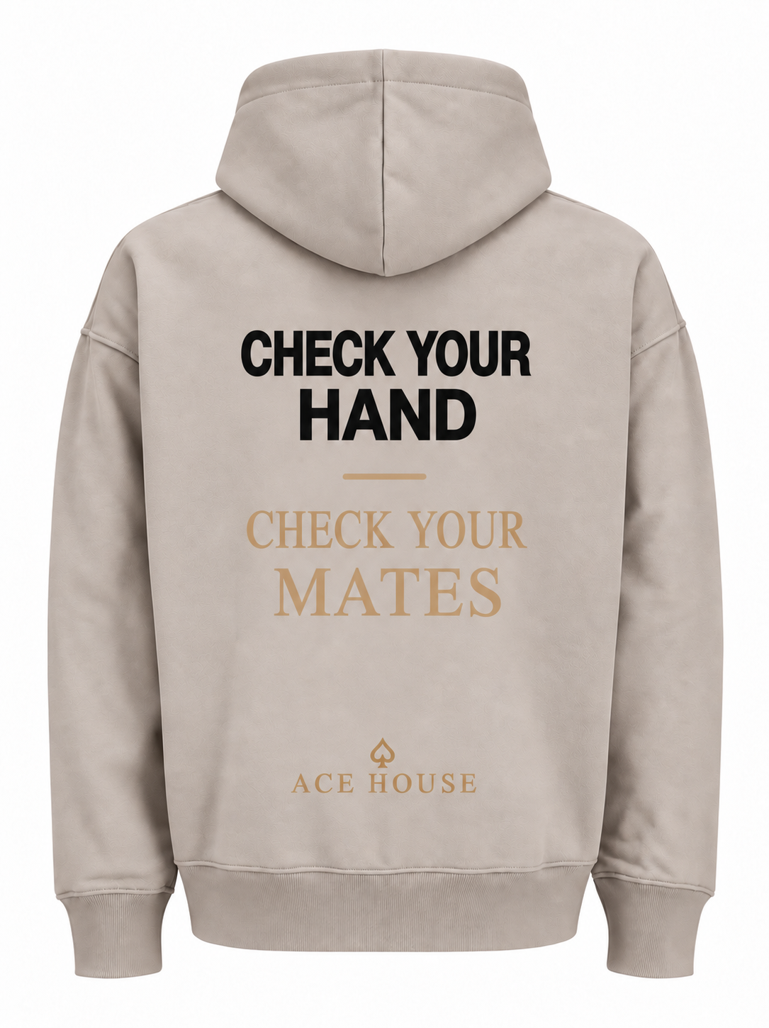 Check Your Hand. Check Your Mates. Hoodie
