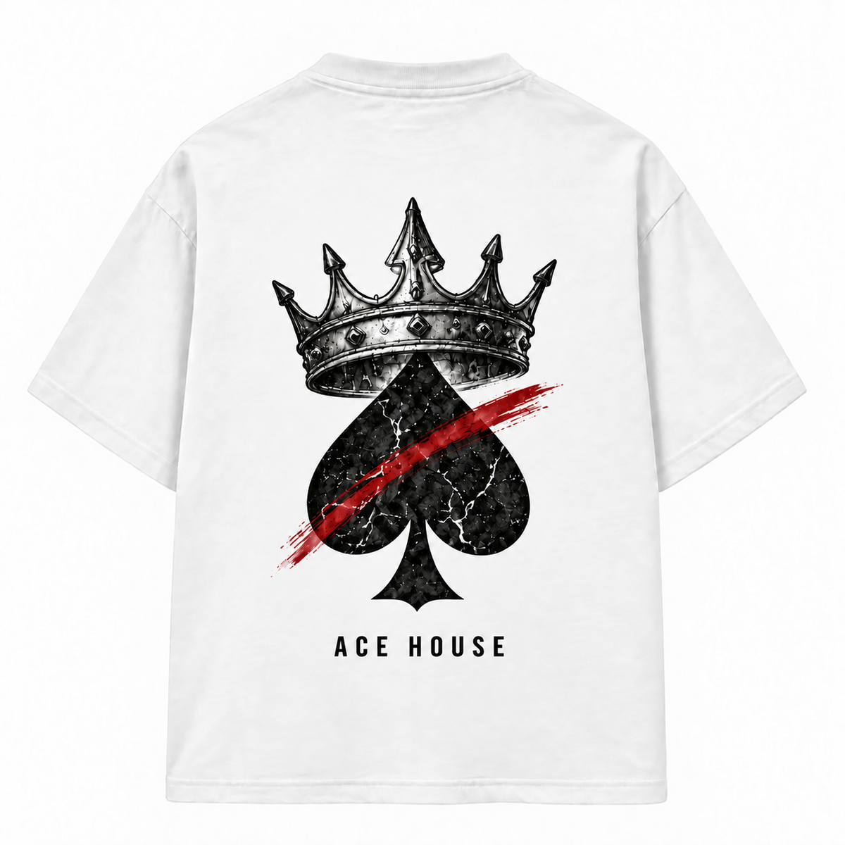 Crowned Spade Loose T-Shirt